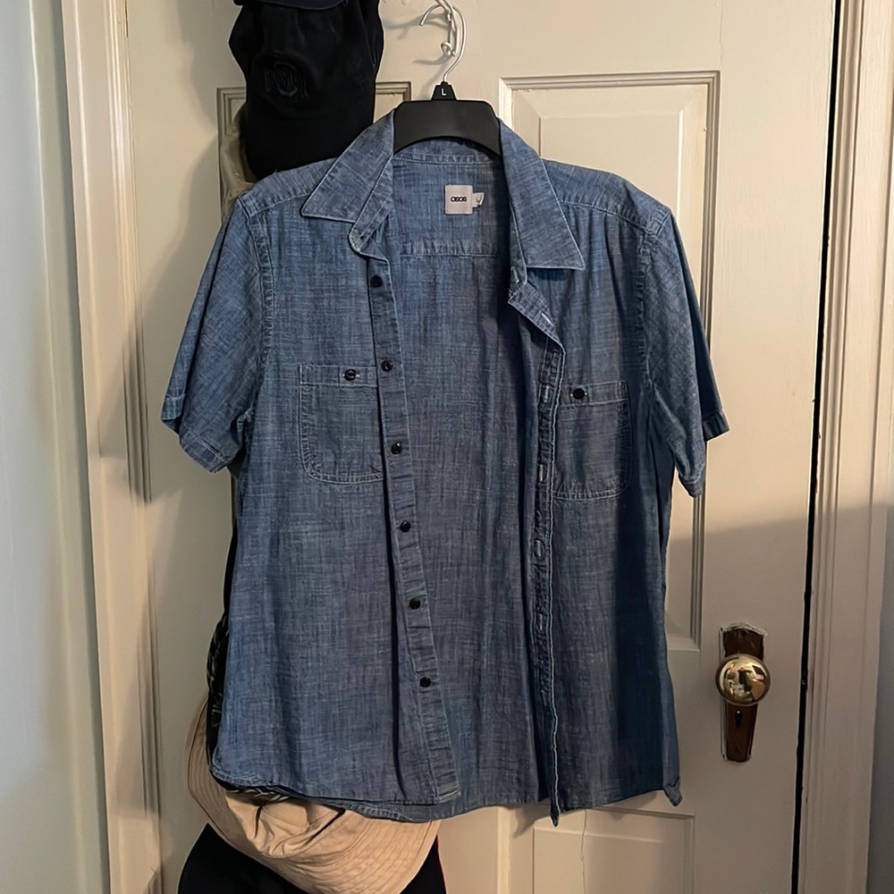 ✨ ASOS Denim Button Down Size L